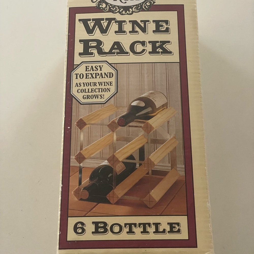 RTA  6 Bottle Wine Rack